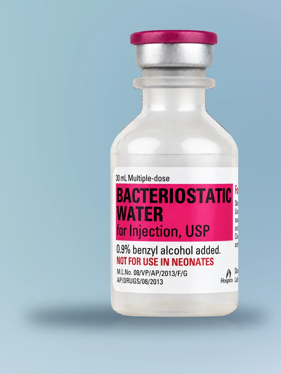 Hospira Bacteriostatic Water research vial